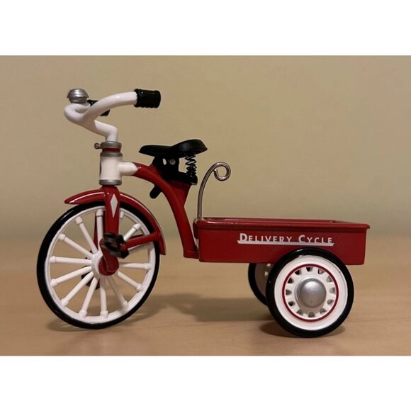 Hallmark 1950 Garton Delivery Cycle Sidewalk Cruisers 1999 Ornament 3 In Series - Picture 2 of 9